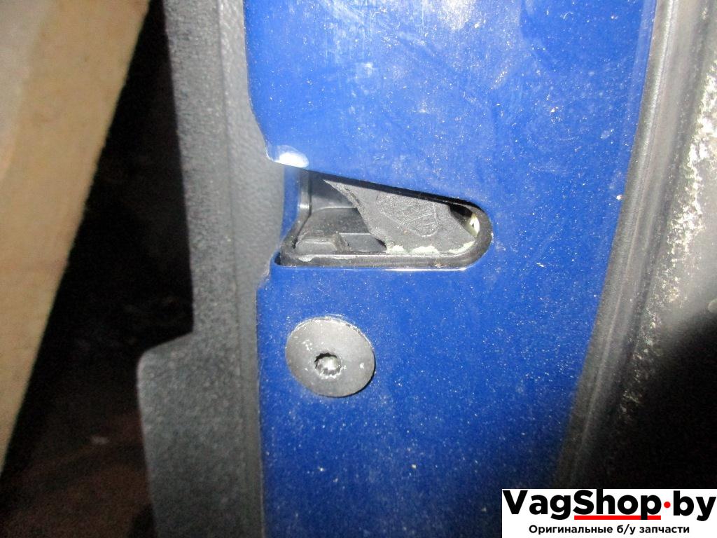 замок двери задней правой Volkswagen Passat B6 2006, 2.0 л., TDi, BKP, дизель, МКПП, синий темный, универсал, передний привод, 3C4839016A - фото №1