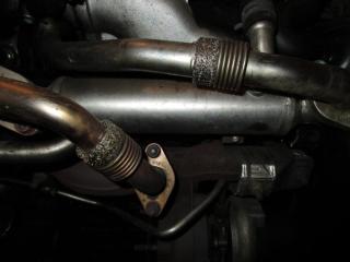 охладитель EGR / Радиатор EGR Volkswagen Sharan 1 поколение [рестайлинг] 2003, 1.9 л., TDi, ASZ, дизель, МКПП, черный, минивэн, передний привод