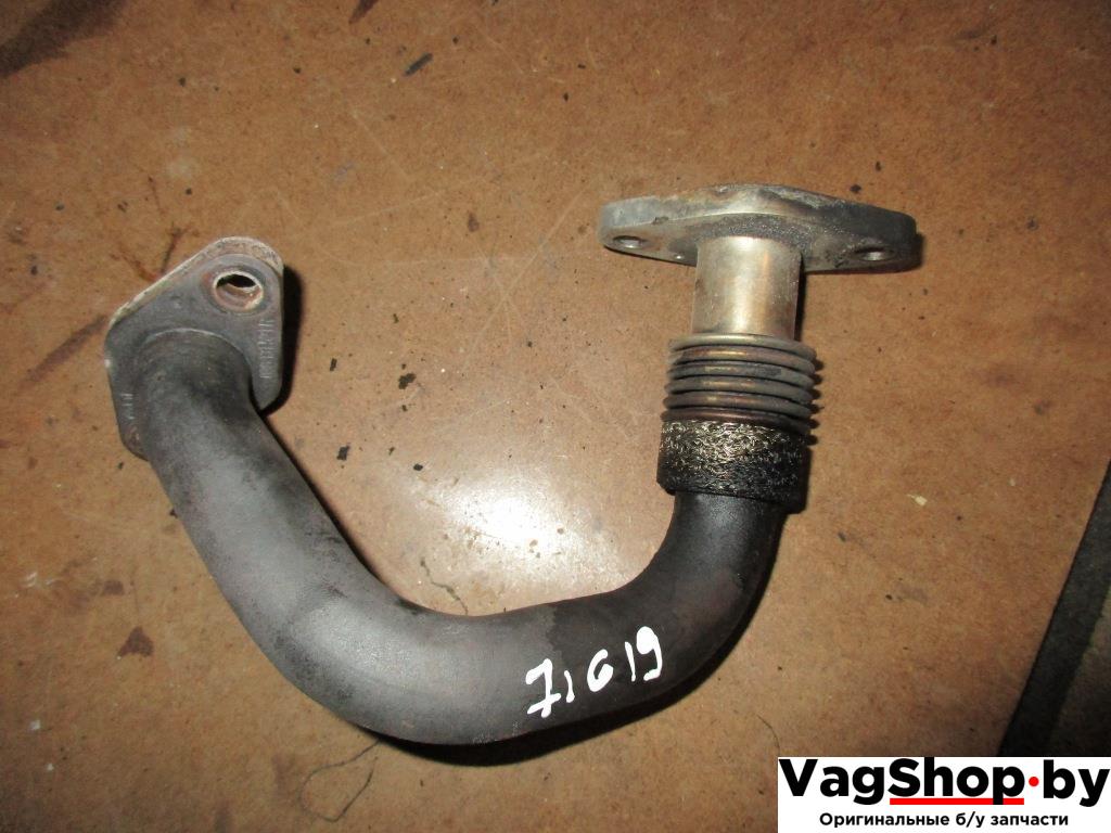трубка системы рециркуляции EGR Volkswagen Passat B6 2007, 2.0 л., TDi, BMP, дизель, МКПП, черный, седан, передний привод, 03G131521R - фото №1