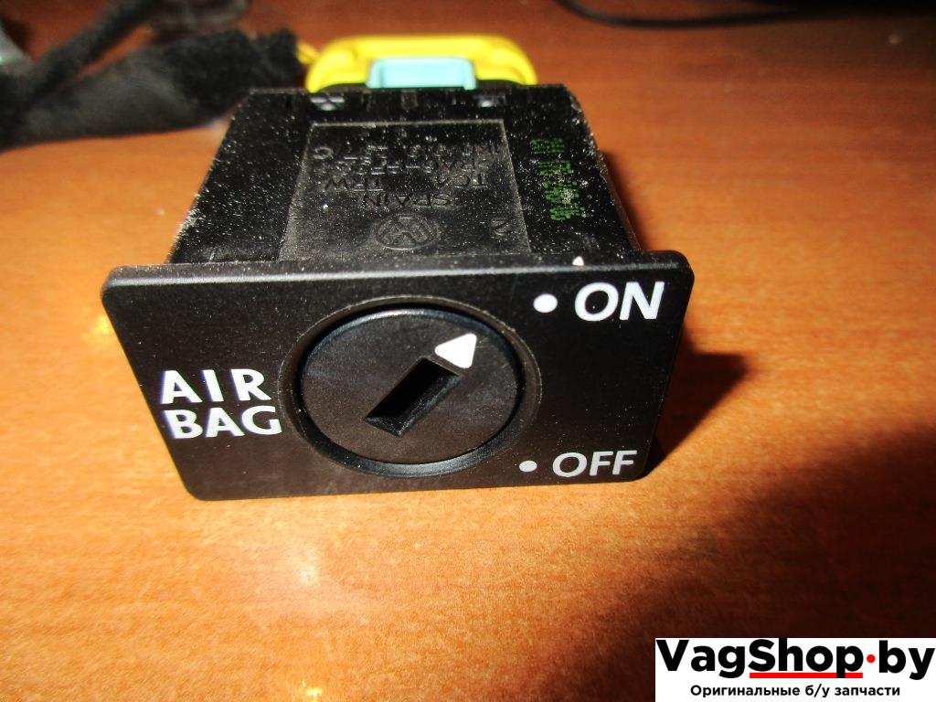 кнопка (выключатель) Volkswagen Golf Plus 1 поколение 2006, 1.6 л., FSI, BLF, бензин, МКПП, черный, хетчбэк 5 дв., передний привод, 1K0919237C - фото №1