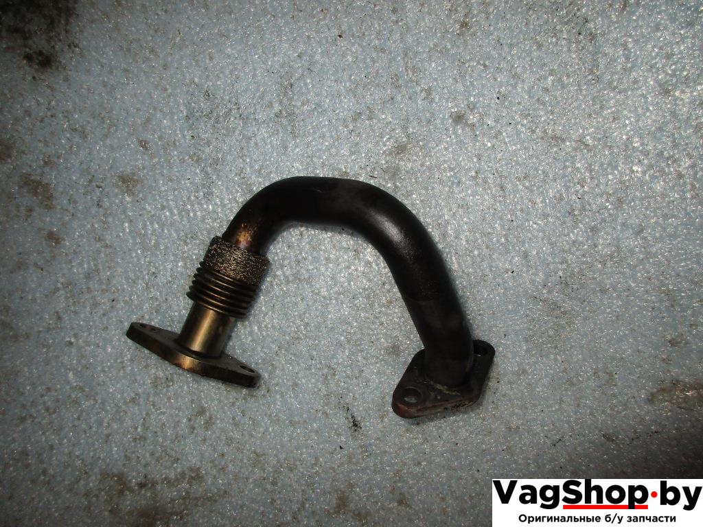 трубка системы рециркуляции EGR Volkswagen Golf 5 поколение 2007, 1.9 л., TDi, BLS, дизель, МКПП, черный, универсал, передний привод, 03G131521R - фото №1