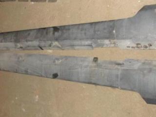 накладка на порог Volkswagen Passat B6 2006, 2.0 л., TFSI, BWA, бензин, МКПП, серый, универсал, передний привод