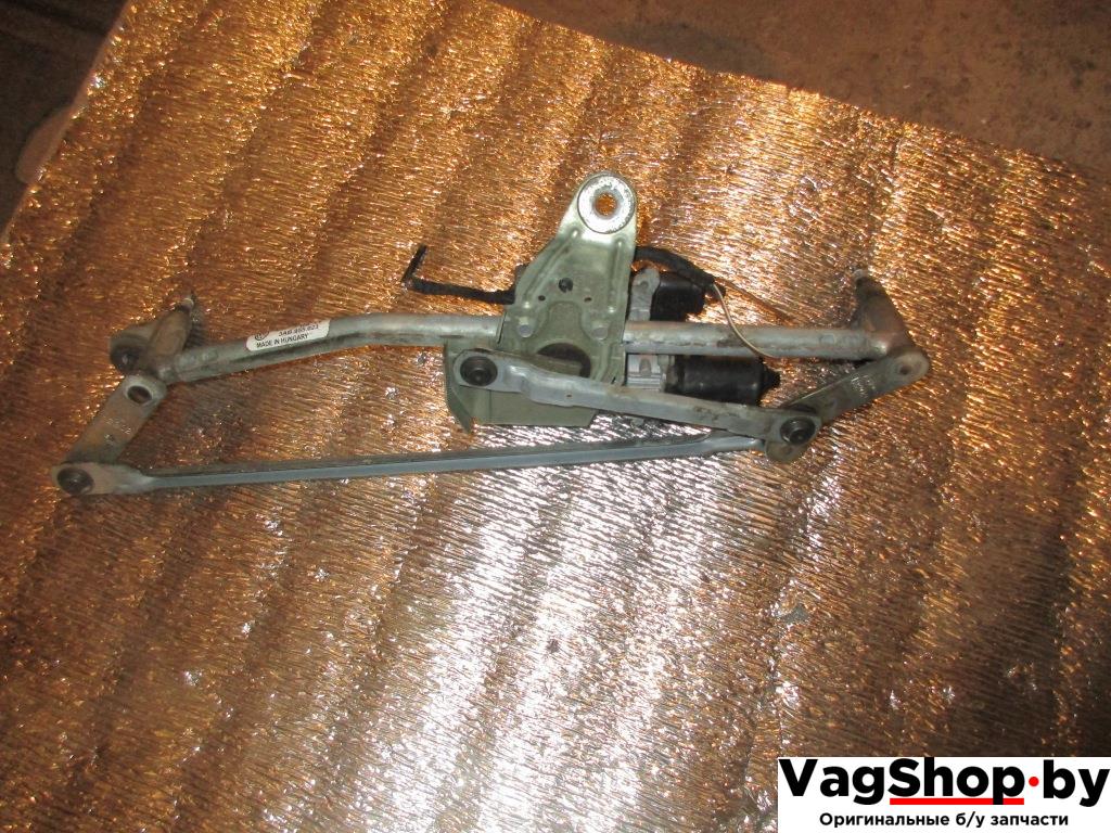 механизм стеклоочистителя (трапеция дворников) Volkswagen Passat B6 2010, 2.0 л., TDi, CBB, дизель, АКПП, красный, универсал, полный привод, 3AB955023 - фото №1