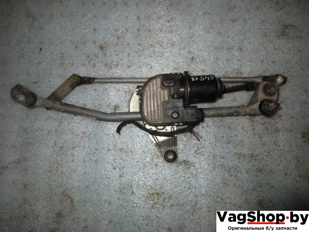 механизм стеклоочистителя (трапеция дворников) Volkswagen Passat B6 2006, 2.0 л., TFSI, BWA, бензин, МКПП, серый, универсал, передний привод, 3C1955023B - фото №1