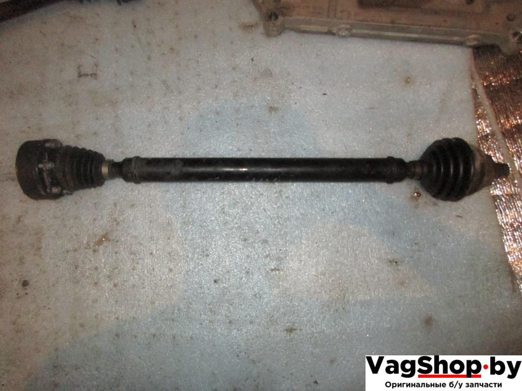полуось передняя правая (приводной вал, ШРУС) Volkswagen Golf 5 поколение 2007, 1.9 л., TDi, BLS, дизель, МКПП, черный, универсал, передний привод, 1K0407272EC - фото №1