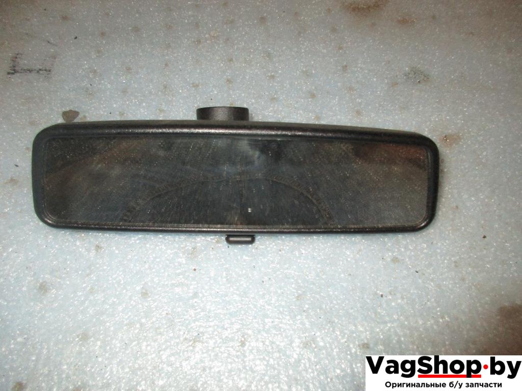 зеркало салона Volkswagen Golf 5 поколение 2007, 1.9 л., TDi, BLS, дизель, МКПП, черный, универсал, передний привод - фото №1