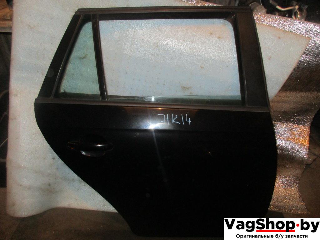 ручка наружная задняя правая Volkswagen Golf 5 поколение 2007, 1.9 л., TDi, BLS, дизель, МКПП, черный, универсал, передний привод - фото №1