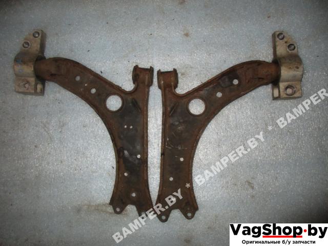 рычаг передний левый Volkswagen Golf Plus 1 поколение 2007, 1.9 л., TDi, BLS, дизель, МКПП, сине-зеленый хамелеон, хетчбэк 5 дв., передний привод - фото №1