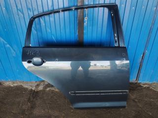 дверь задняя правая Volkswagen Golf Plus 1 поколение 2007, 1.9 л., TDi, BLS, дизель, МКПП, сине-зеленый хамелеон, хетчбэк 5 дв., передний привод