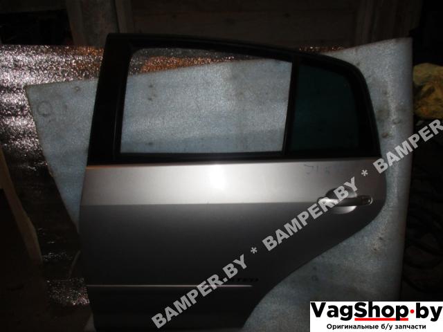 стеклоподъемник электрический задний левый Volkswagen Golf Plus 1 поколение 2007, 1.9 л., TDi, BLS, дизель, МКПП, серебро, хетчбэк 5 дв., передний привод - фото №1