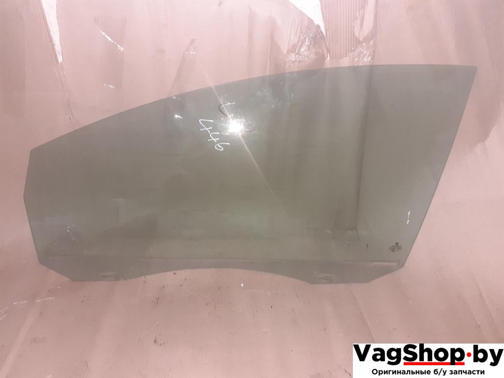 стекло двери передней левой Volkswagen Golf Plus 1 поколение 2007, 1.9 л., TDi, BLS, дизель, МКПП, серебро, хетчбэк 5 дв., передний привод - фото №1