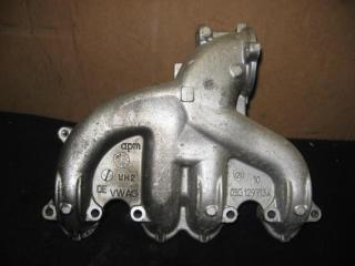 коллектор впускной Volkswagen Touran 1 поколение [рестайлинг] 2008, 2.0 л., TDi, BMM, дизель, АКПП, серый, минивэн, передний привод, 03G129713K