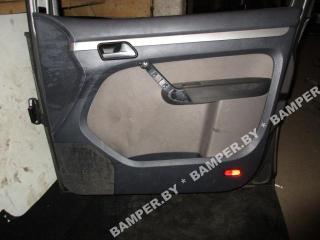 обшивка двери передняя правая Volkswagen Touran 1 поколение [рестайлинг] 2008, 2.0 л., TDi, BMM, дизель, АКПП, серый, минивэн, передний привод