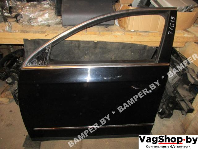 кнопка стеклоподъемника переднего левого Volkswagen Passat B6 2007, 2.0 л., TDi, BMP, дизель, МКПП, черный, седан, передний привод - фото №1