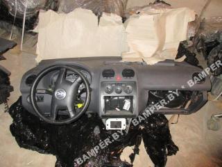 радиатор отопителя (печки) Volkswagen Caddy 3 поколение 2006, 1.9 л., TDi, BJB, дизель, МКПП, синий светлый, минивэн, передний привод