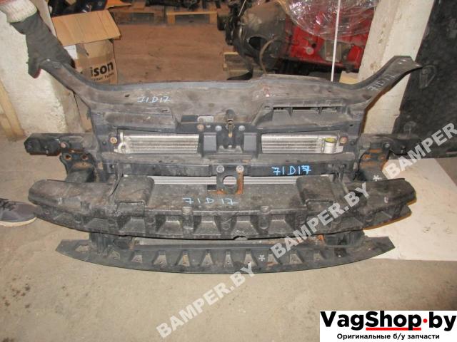 усилитель бампера переднего Volkswagen Golf 5 поколение 2008, 1.9 л., TDi, BLS, дизель, МКПП, белый, хетчбэк 5 дв., передний привод - фото №1