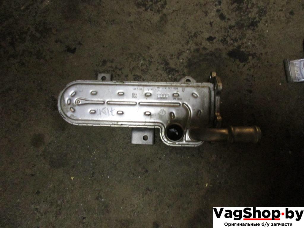 охладитель EGR / Радиатор EGR Volkswagen Touran 1 поколение 2006, 1.9 л., TDi, BKC, дизель, МКПП, серебро, минивэн, передний привод, 038131513AD - фото №1