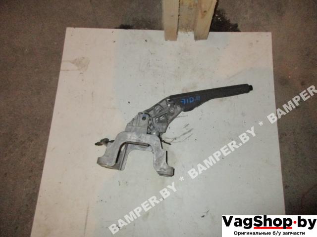 рычаг ручного тормоза (ручника) Volkswagen Touran 1 поколение 2006, 1.9 л., TDi, BKC, дизель, МКПП, серебро, минивэн, передний привод, 1T1711303F - фото №1