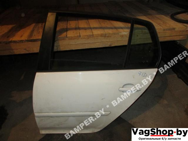 ручка внутренняя задняя левая Volkswagen Golf 5 поколение 2008, 1.9 л., TDi, BLS, дизель, МКПП, белый, хетчбэк 5 дв., передний привод - фото №1