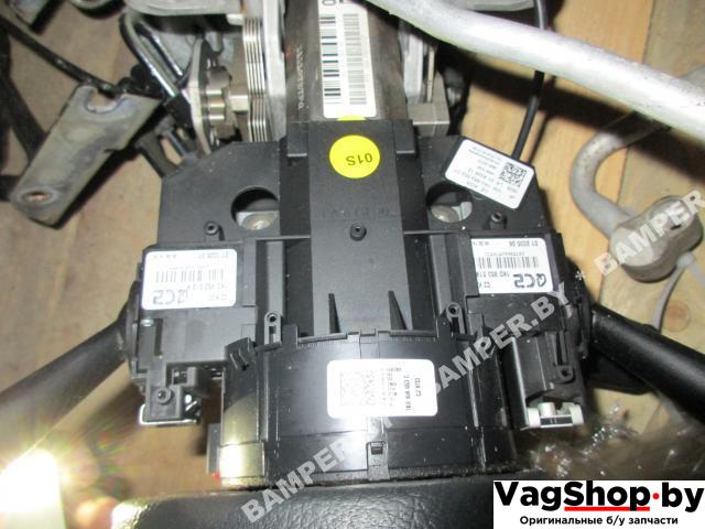 переключатель дворников Volkswagen Golf Plus 1 поколение 2006, 1.6 л., FSI, BLF, бензин, МКПП, черный, хетчбэк 5 дв., передний привод, 1K0953519A - фото №1