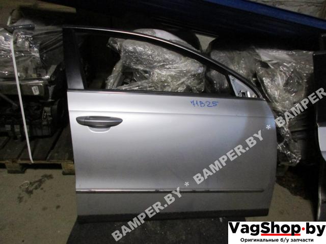 моторчик стеклоподъемника передний правый Volkswagen Passat B6 2008, 2.0 л., TDi, BMP, дизель, МКПП, серебро, универсал, передний привод - фото №1