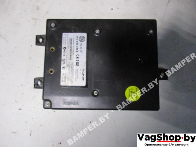 блок управления телефоном Volkswagen Passat B6 2008, 2.0 л., TDi, BMP, дизель, МКПП, серебро, универсал, передний привод, 3C0035729E - фото №1
