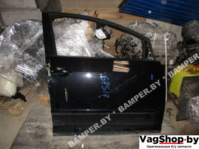 кнопка стеклоподъемника переднего правого Volkswagen Golf Plus 1 поколение 2006, 1.6 л., FSI, BLF, бензин, МКПП, черный, хетчбэк 5 дв., передний привод - фото №1