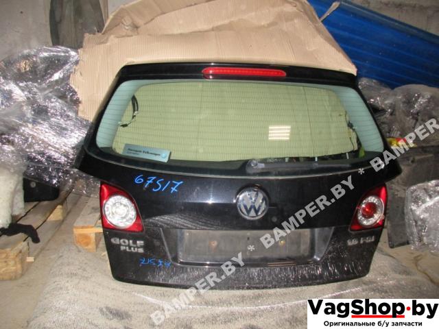 фонарь крышки багажника правый Volkswagen Golf Plus 1 поколение 2006, 1.6 л., FSI, BLF, бензин, МКПП, черный, хетчбэк 5 дв., передний привод - фото №1