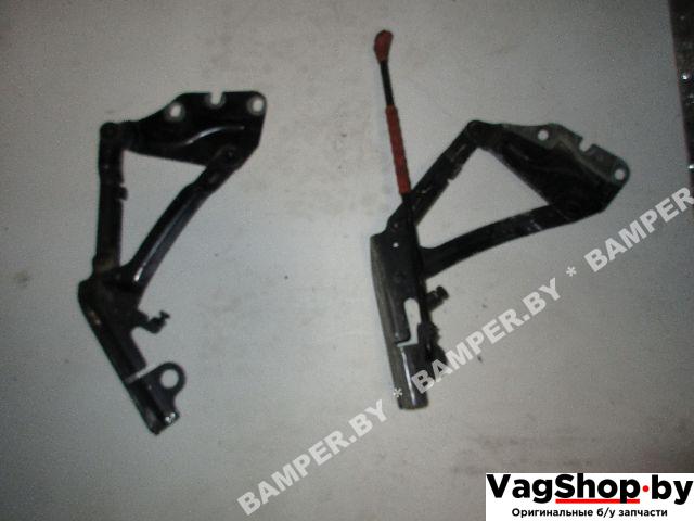 петля капота Volkswagen Golf Plus 1 поколение 2006, 1.6 л., FSI, BLF, бензин, МКПП, черный, хетчбэк 5 дв., передний привод, 5M0823302 - фото №1