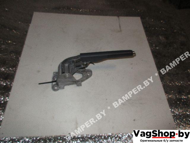 рычаг ручного тормоза (ручника) Volkswagen Golf Plus 1 поколение 2006, 1.6 л., FSI, BLF, бензин, МКПП, черный, хетчбэк 5 дв., передний привод, 1K0711303H - фото №1