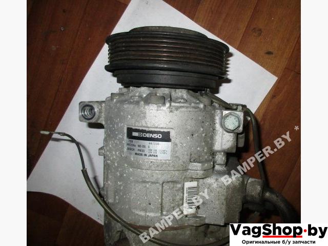 компрессор кондиционера Porsche Boxster 986 1999, 2.5 л., i, бензин, МКПП, кабриолет, 4472009913 - фото №1