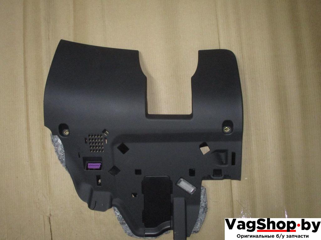 накладка на торпедо (консоль) Audi A6 4F/C6 2007, 2.8 л., FSI, BDX, бензин, АКПП, черный, универсал, передний привод, 4F18630756PS - фото №1