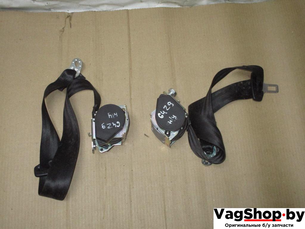 ремень безопасности Audi A6 4F/C6 2007, 2.8 л., FSI, BDX, бензин, АКПП, черный, универсал, передний привод, 4F0857805E - фото №1