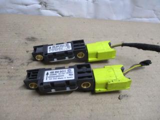 датчик удара Volkswagen Touareg 1 поколение [рестайлинг] 2008, 3.0 л., TDi, BKS, дизель, АКПП, черный, внедорожник 5 дв., полный привод, 4B0959643E