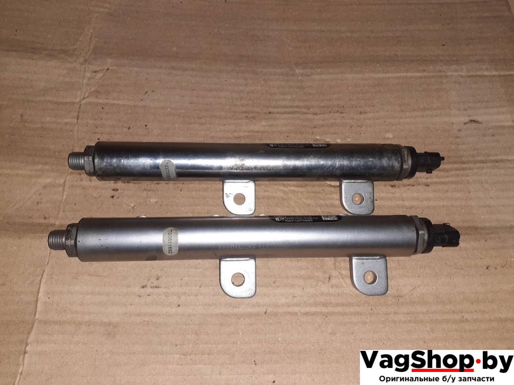 топливная рампа Land Rover Discovery 4 поколение 2012, 3.0 л., TDi, дизель, АКПП, внедорожник 5 дв., 9X2Q9D280FA, 0445216030, 0281006064 - фото №1