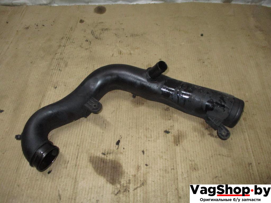 воздуховод Volkswagen Touran 1 поколение 2005, 2.0 л., TDi, AZV, дизель, МКПП, черный, минивэн, передний привод, 1K0129654K - фото №1