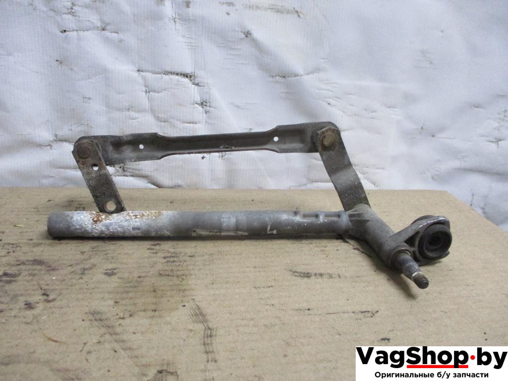 механизм стеклоочистителя (трапеция дворников) Volkswagen Touran 1 поколение 2005, 2.0 л., TDi, AZV, дизель, МКПП, черный, минивэн, передний привод, 1T0955023E - фото №1