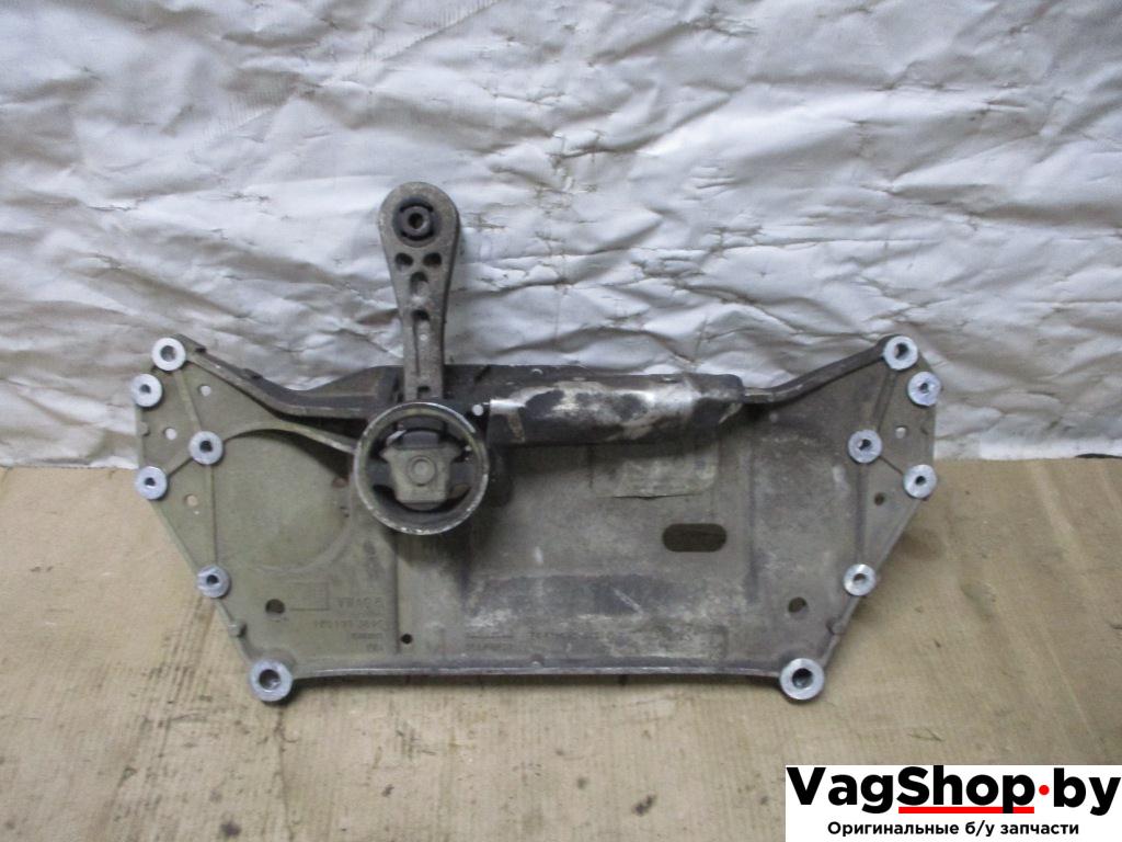 балка подвески передняя (подрамник) Volkswagen Touran 1 поколение 2005, 2.0 л., TDi, AZV, дизель, МКПП, черный, минивэн, передний привод, 1K0199369G - фото №1