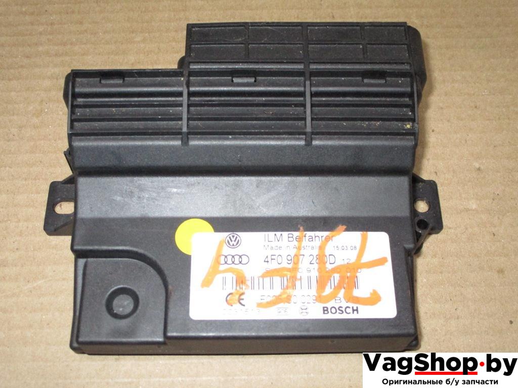 Блок управления BCM (Body Control Module) Audi Q7 4L 2008, 3.6 л., FSI, BHK, бензин, АКПП, черный, внедорожник 5 дв., полный привод, 4F0907280D, 4F0910280 - фото №1