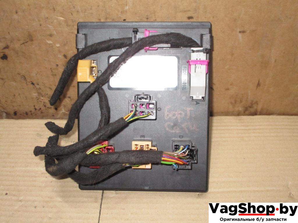 Блок управления BCM (Body Control Module) Volkswagen Touareg 2 поколение 2013, 3.6 л., FSI, CGR, бензин, АКПП, серый, внедорожник 5 дв., полный привод, 4H0907063CD - фото №1