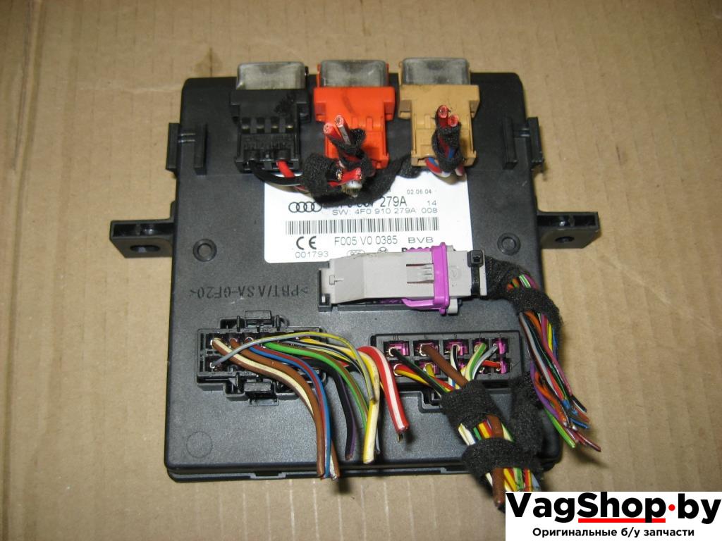 Блок управления BCM (Body Control Module) Audi A6 4F/C6 2005, 4.2 л., i, BAT, бензин, АКПП, темно-синий, седан, полный привод, 4F0907729A, 4F0910279A - фото №1