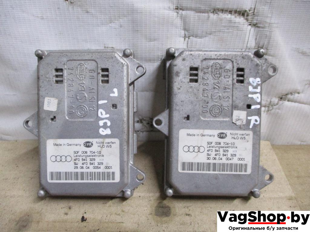 блок управления светом Audi A6 4F/C6 2006, 3.2 л., FSI, AUK, бензин, АКПП, зеленый, седан, полный привод, 4F0941329, 5DF00870410 - фото №1
