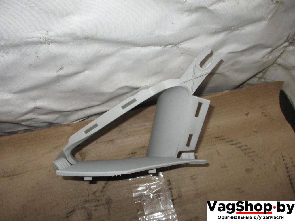 обшивка стойки передней правой Volkswagen Golf Plus 1 поколение 2005, 1.9 л., TDi, BKC, дизель, МКПП, серый, хетчбэк 5 дв., передний привод, 5M0858336B - фото №1