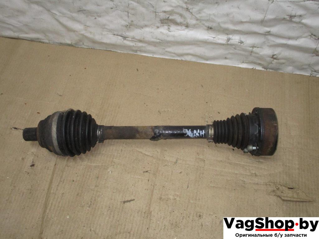 полуось передняя левая (приводной вал, ШРУС) Volkswagen Golf Plus 1 поколение 2005, 1.9 л., TDi, BKC, дизель, МКПП, серый, хетчбэк 5 дв., передний привод - фото №1