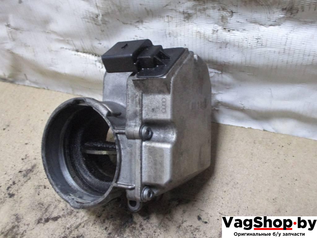 заслонка дроссельная Volkswagen Golf Plus 1 поколение 2005, 1.9 л., TDi, BKC, дизель, МКПП, серый, хетчбэк 5 дв., передний привод, 03G128063 - фото №1