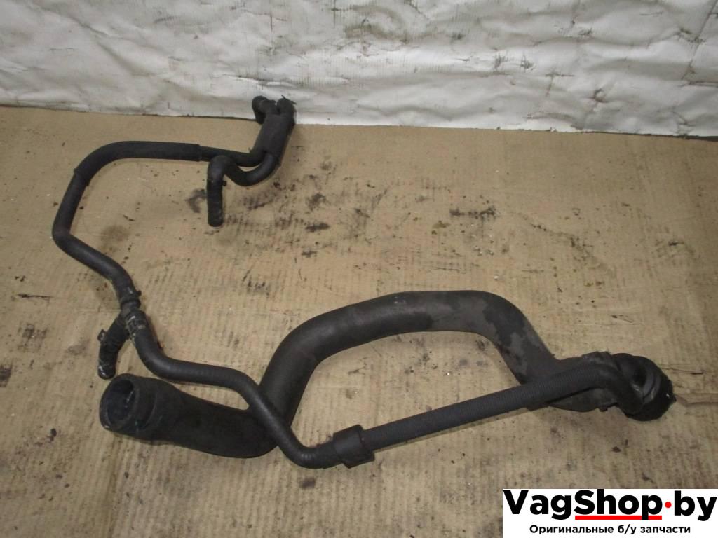 патрубок (трубопровод, шланг) Volkswagen Golf Plus 1 поколение 2005, 1.9 л., TDi, BKC, дизель, МКПП, серый, хетчбэк 5 дв., передний привод, 1K0121101AC - фото №1