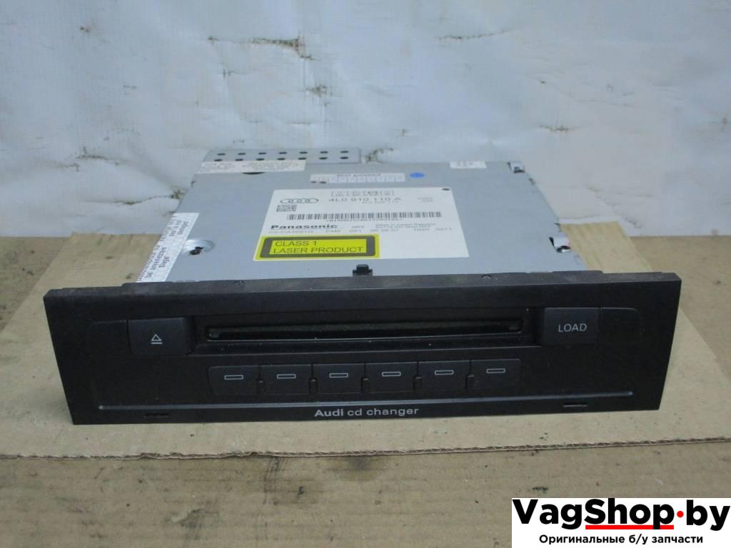 CD-чейнджер Audi Q7 4L 2007, 3.0 л., TDi, BUN, дизель, АКПП, черный, внедорожник 5 дв., полный привод, 4L0035110, 4L0910110A - фото №1