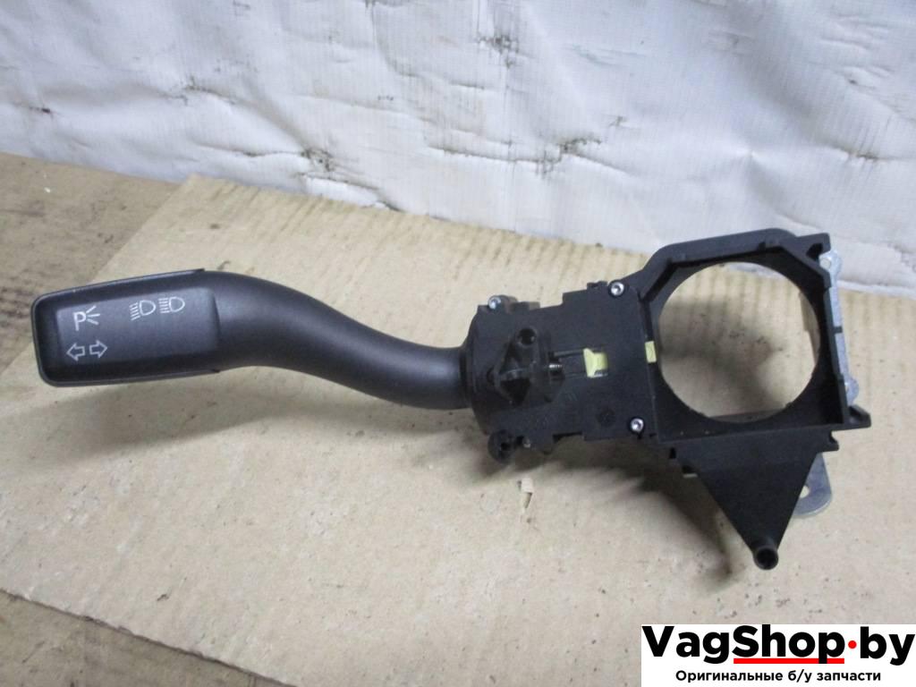 переключатель поворотов Audi Q7 4L 2007, 3.0 л., TDi, BUN, дизель, АКПП, черный, внедорожник 5 дв., полный привод, 4E0953513E - фото №1