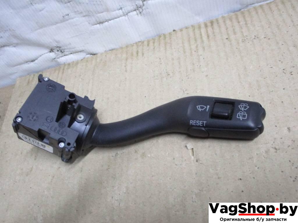 переключатель дворников Audi Q7 4L 2007, 3.0 л., TDi, BUN, дизель, АКПП, черный, внедорожник 5 дв., полный привод, 4E0953503C - фото №1