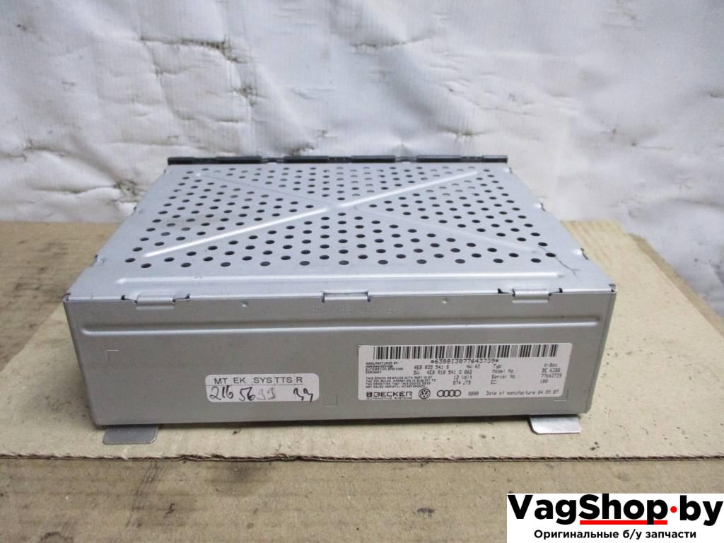 блок радио Audi Q7 4L 2007, 3.0 л., TDi, BUN, дизель, АКПП, черный, внедорожник 5 дв., полный привод, 4E0035541S, 4E0910541Q - фото №1